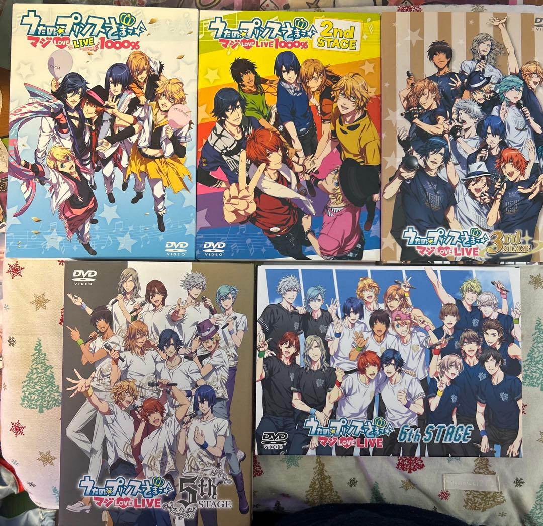 うたプリ ライブ DVD 5点セット - メルカリ