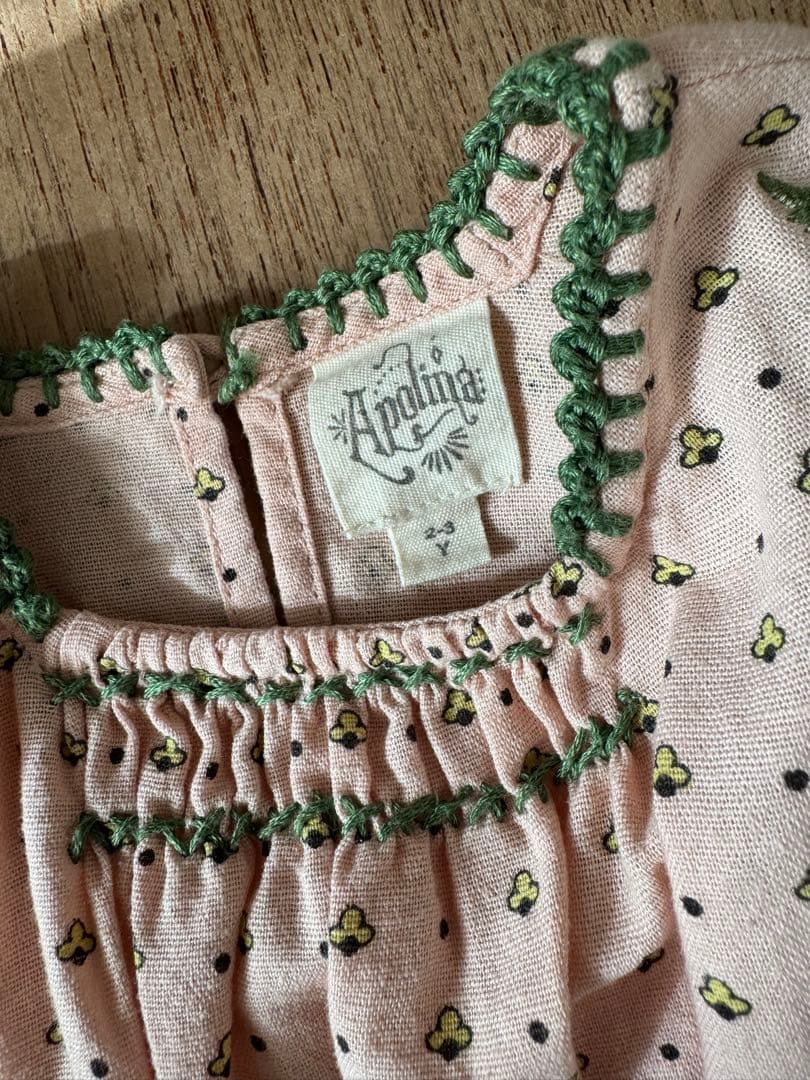 apolina 2023AW ワンピース 2-3Y - メルカリ