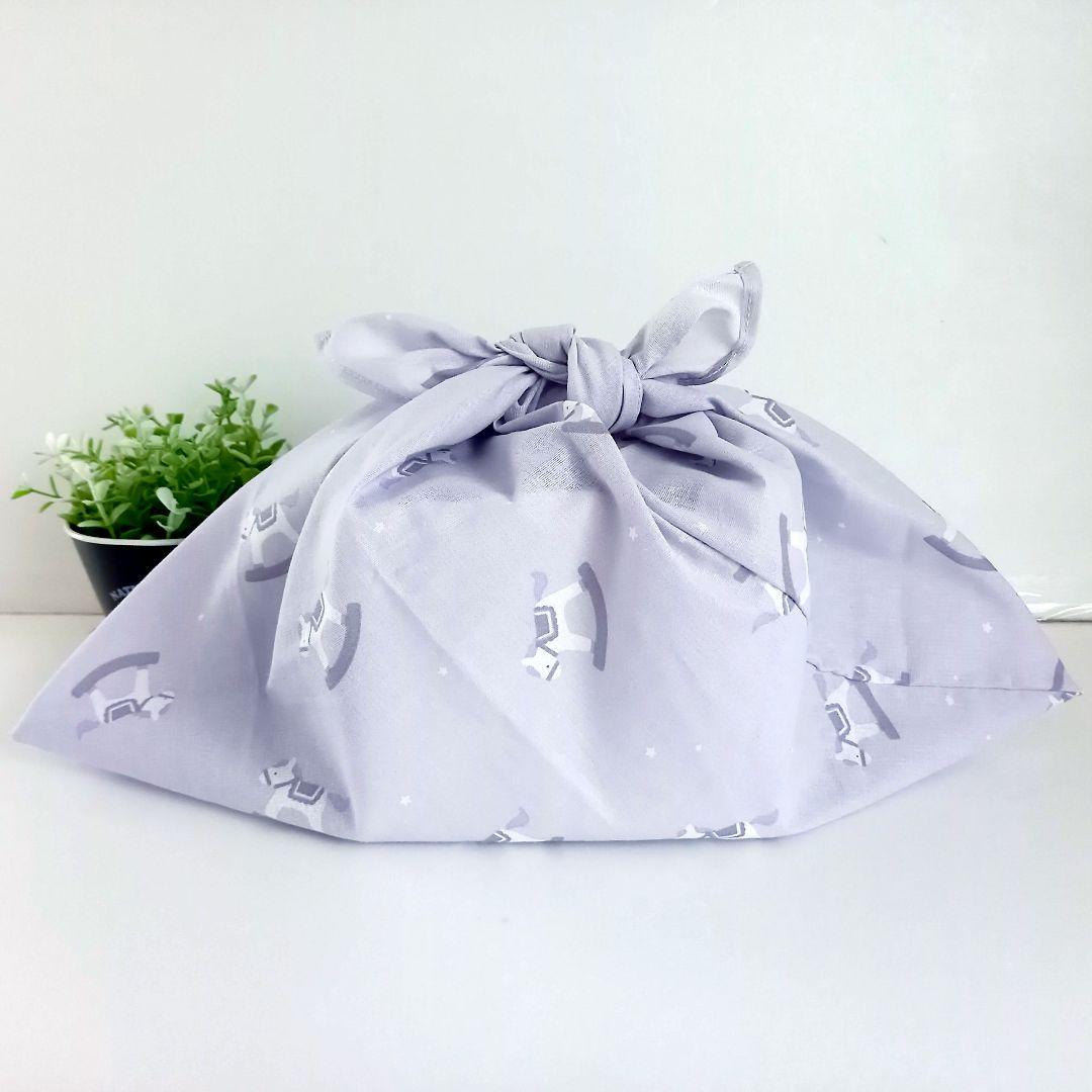 あずま袋◇手拭い◇エコバック◇コンビニバック◇ハンドメイド【木馬柄