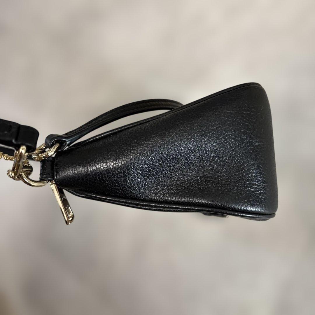 COACH ブラック ショルダーバッグ 2way