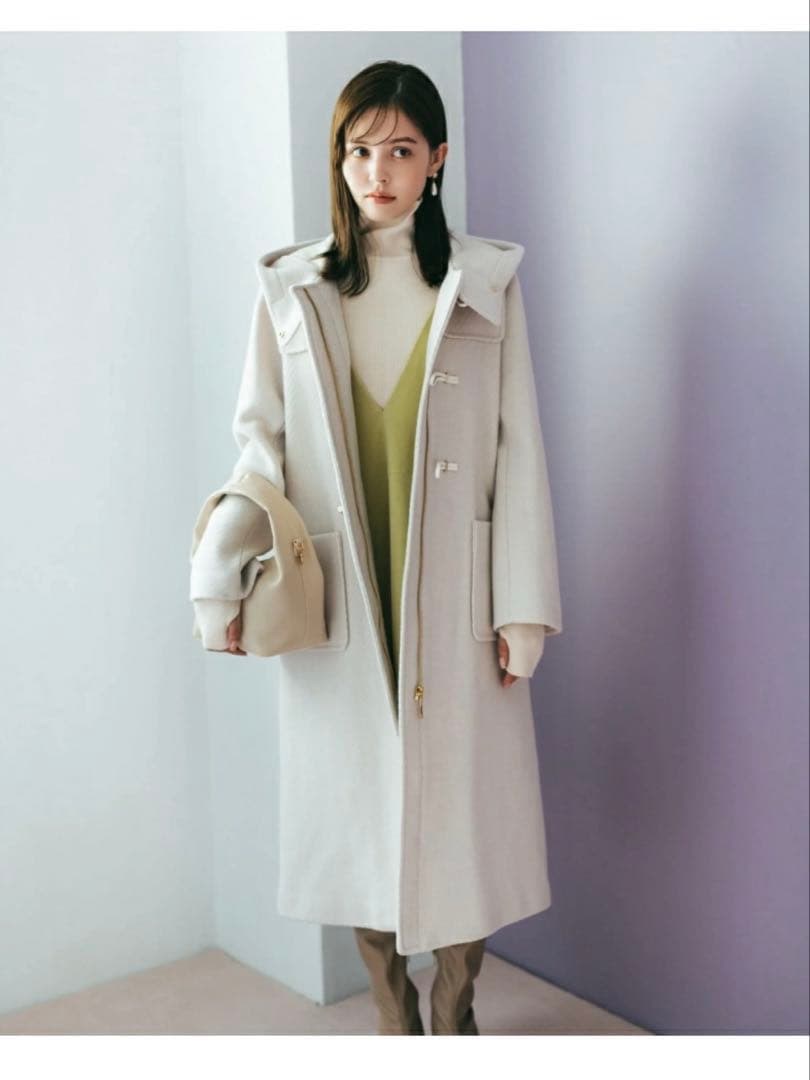 ジルバイジルスチュアート 美品 レディダッフルカルゼコート M