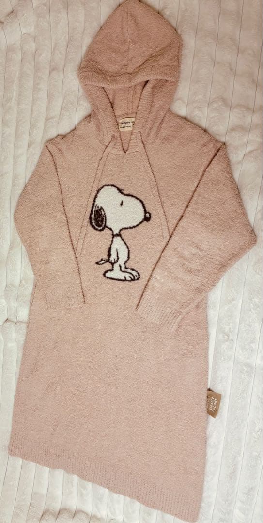 ジェラートピケ スヌーピー フードワンピース ルームウェア - メルカリ