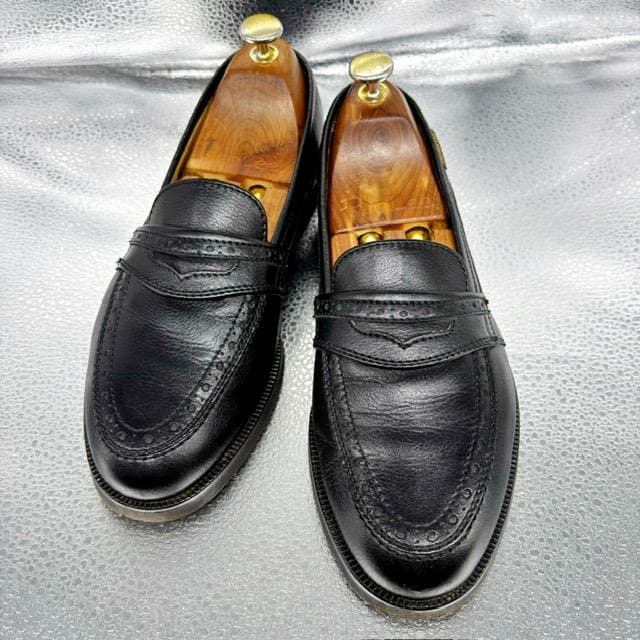 ☆BURBERRY バーバリー☆ローファー/24.0/ビジネスシューズ/革靴/黒