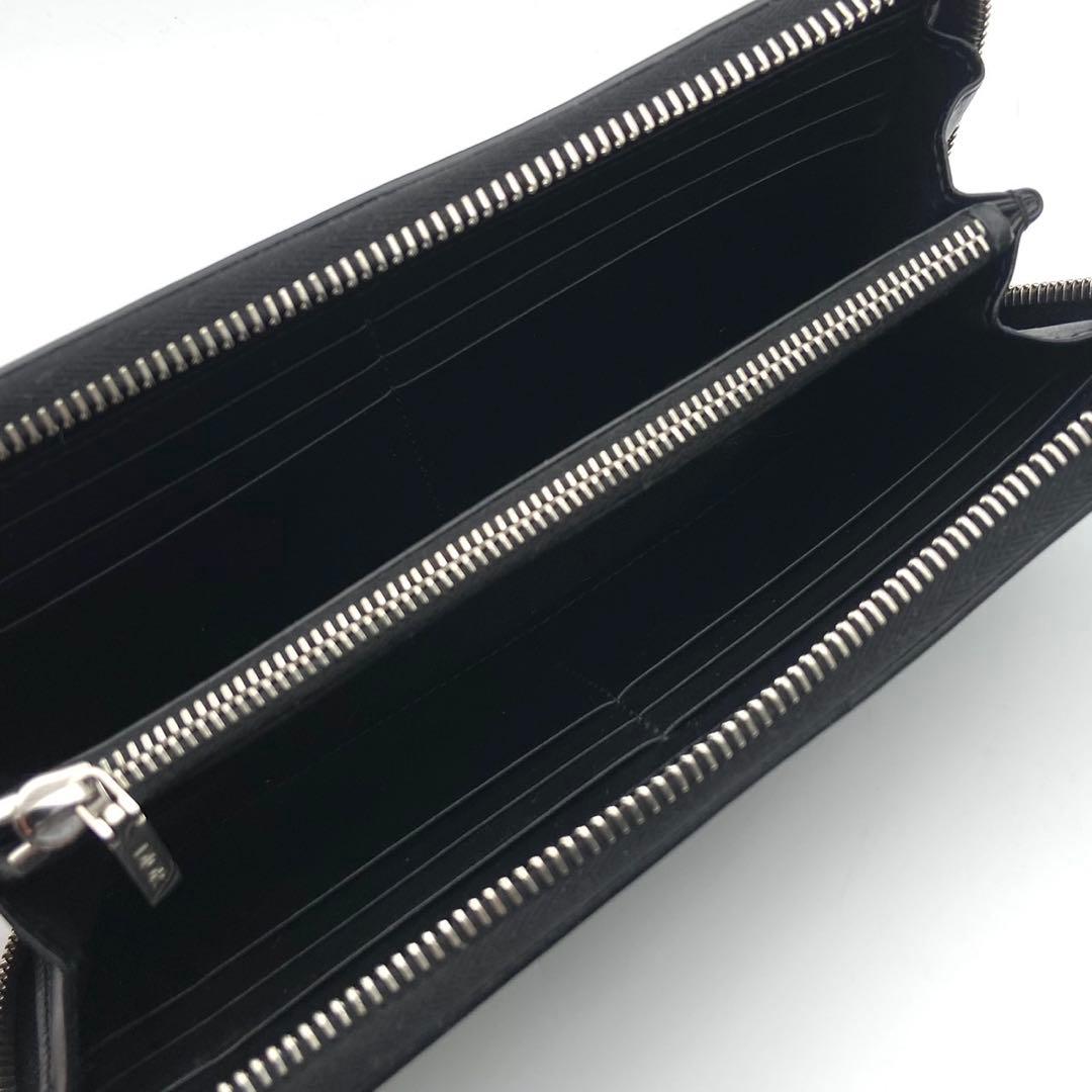 超極美品○ ディオール 長財布 ラウンドファスナー トロッター