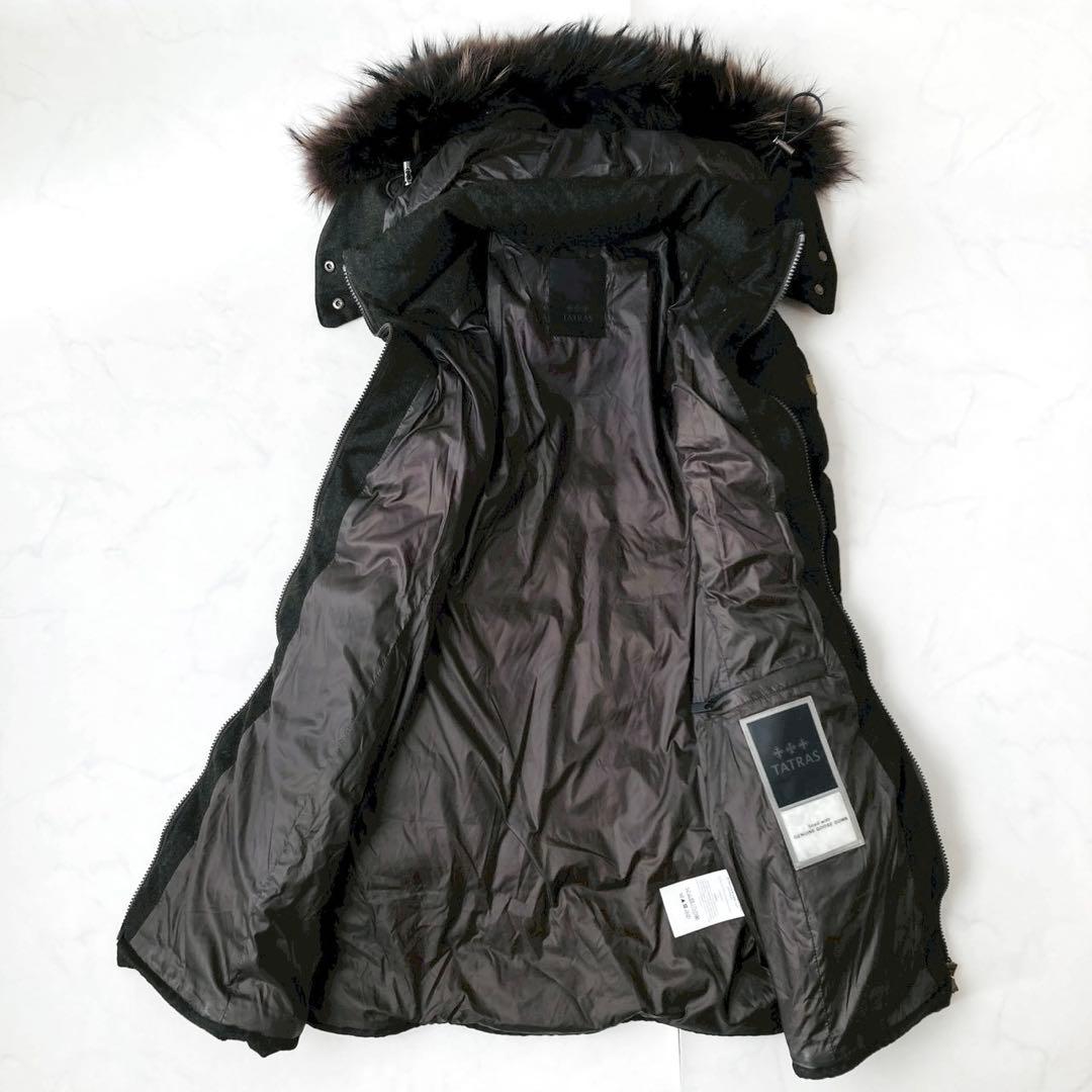 極美品✨️タトラス ラビアナ ダウンコート ダークブラウン サイズ01