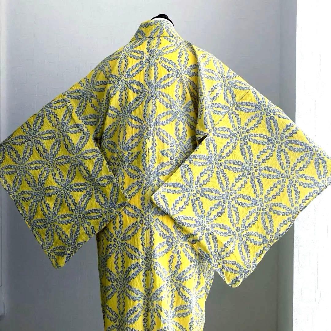 専用レイ様　　　　有松絞り浴衣・有松鳴海絞り　身丈160cm No.2-190