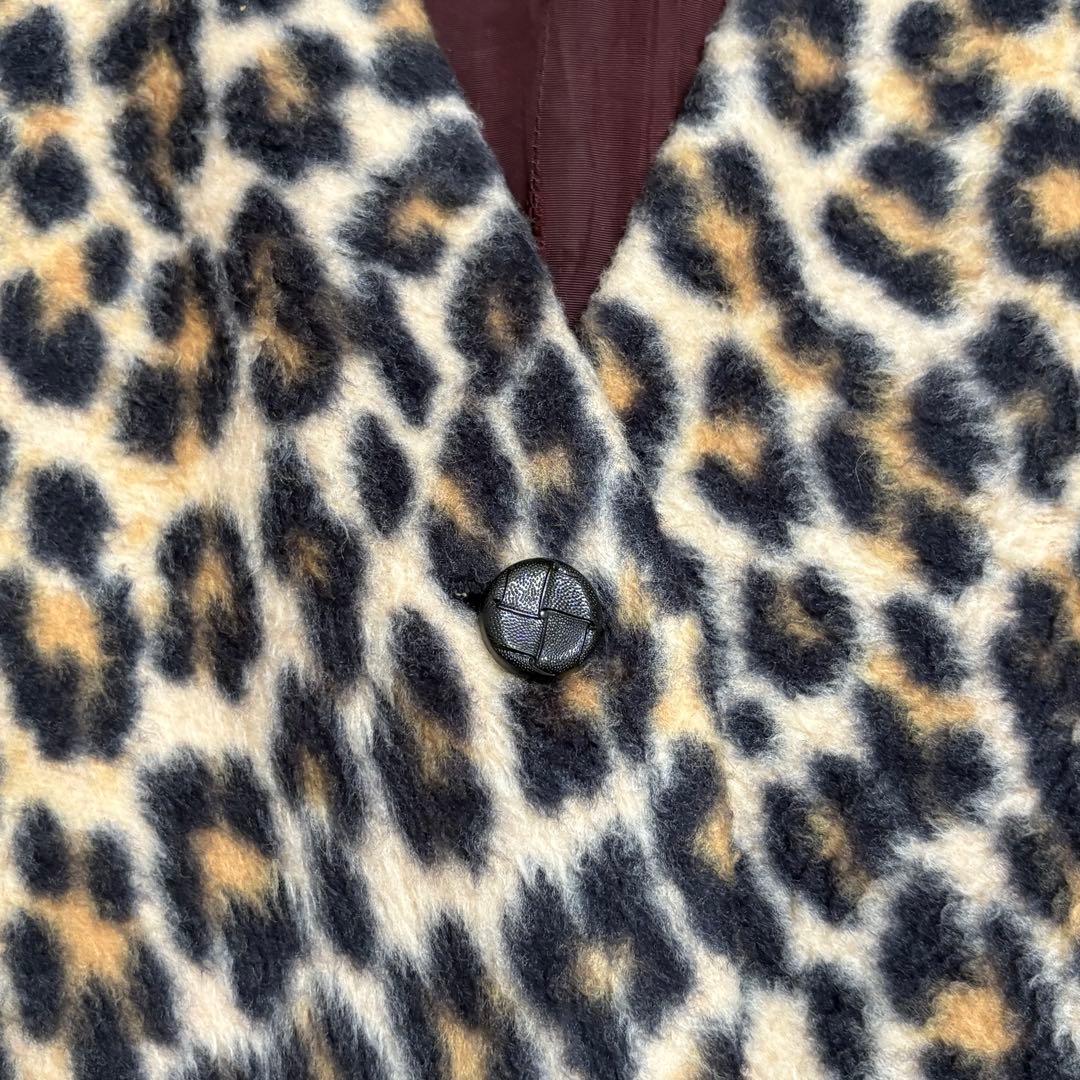 レ*め様 50s 60s レオパード ベスト コディアック アニマル柄 - メルカリ