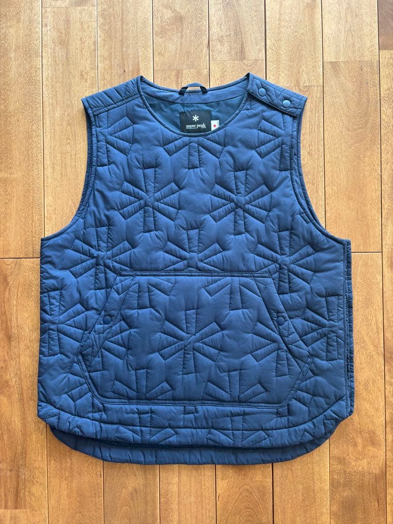 snow peak レディース ベスト アスタリスク ネイビー サイズ2 - メルカリ