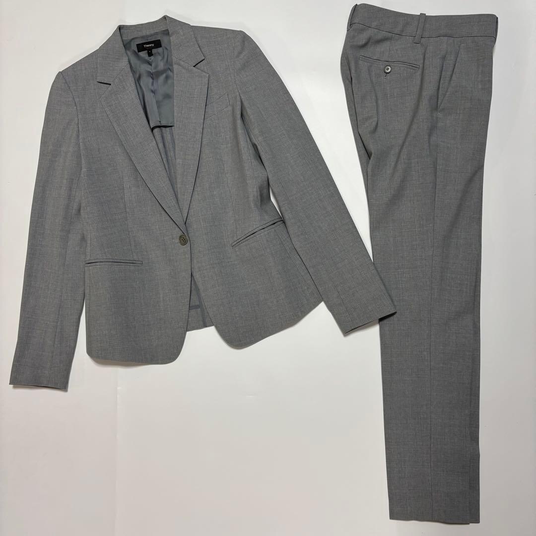 Theory ジャケット パンツ セットアップ 凛とした佇まいが美しい【Theory（セオリー）】のジャケット&パンツの