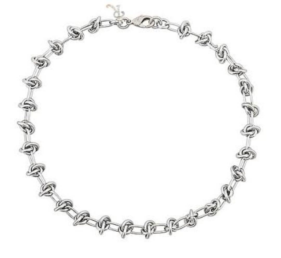 raf simons knot chain necklace - メルカリ