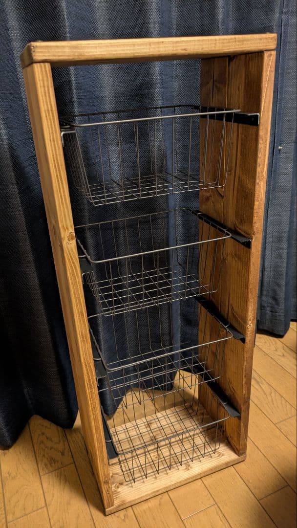 木製ラック 4段 ナチュラルウッド(未使用) 楽天市場】オープンラック 4段 木製 ディスプレイラック ウッド