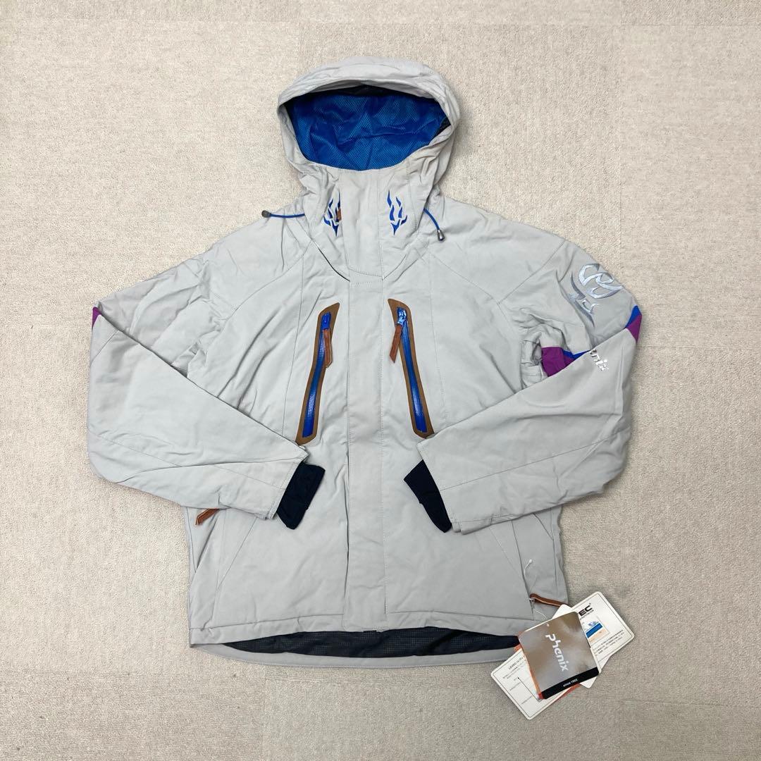 新品　訳あり　phenix スキーウェア　ジャケット　Mサイズ　シルバー　防水 MENS】Arch Jacket アーチジャケット / LEGACY / スキーウェア /phenix