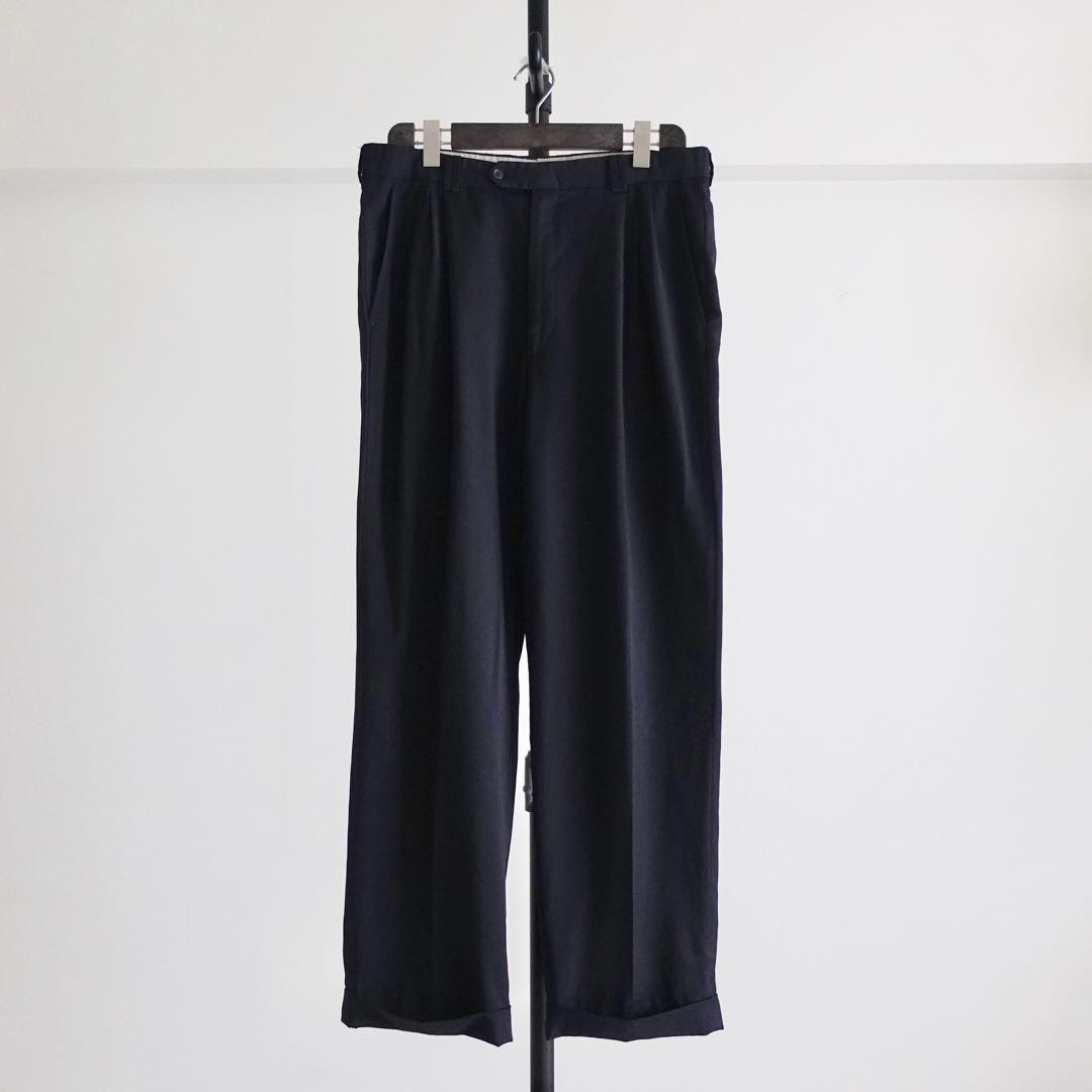 1990s Ermenegirdo Zegna 2タックワイドトラウザーズ - メルカリ