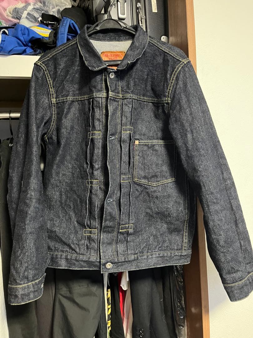 大戦モデル　TCBjeans S40's ジャケット size40 旧赤タブ TCBジーンズ TCB jeans/デニムジャケット 大戦モデル/S40'sジャケット