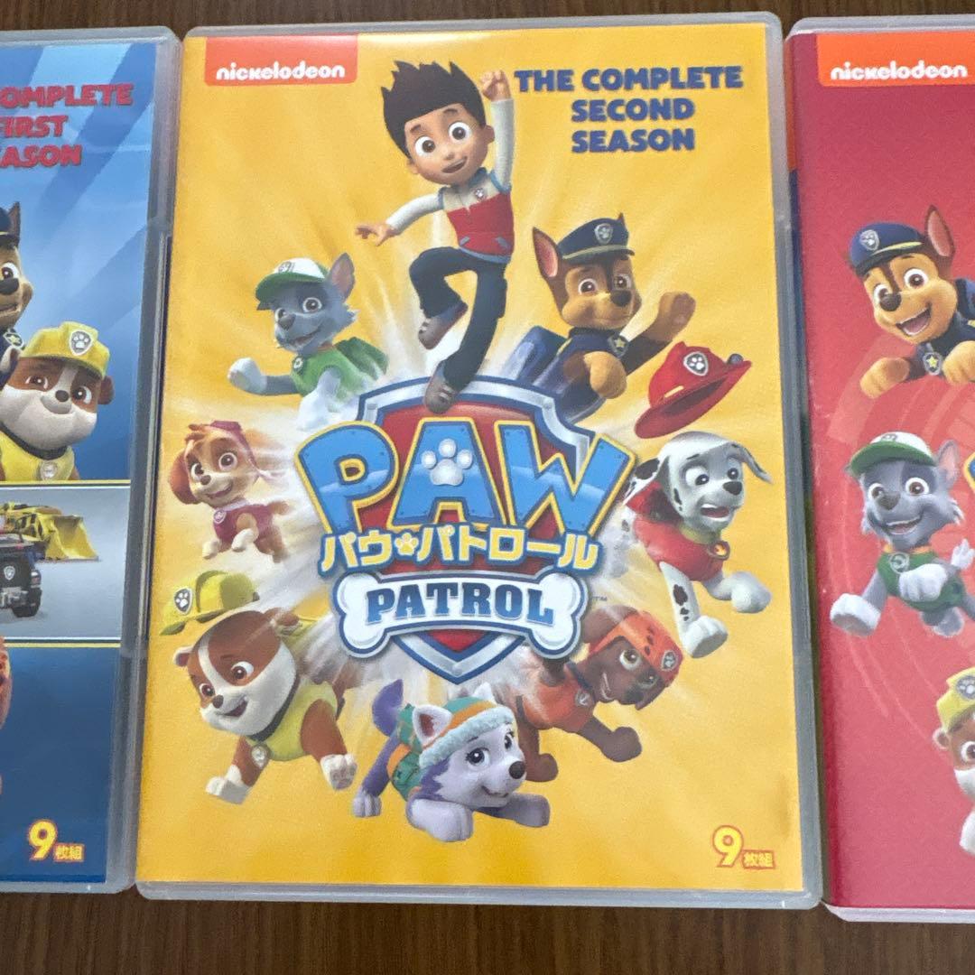 パウ・パトロール DVD シーズン1・2・3 DVD-BOX セット まとめ売り
