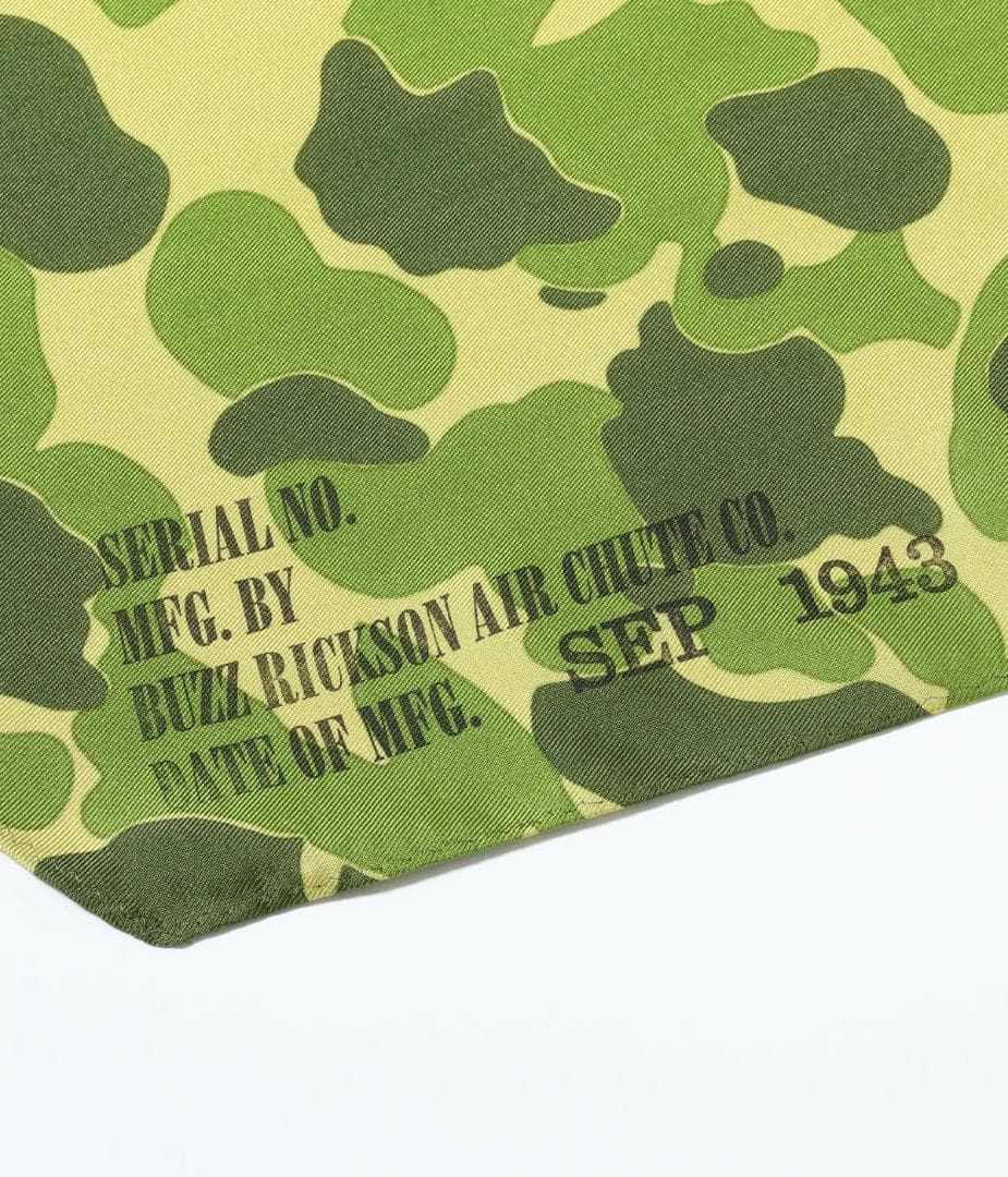 BUZZ RICKSON'S パラシュートクロス スカーフ 1943MODEL BUZZ RICKSON'S パラシュートクロス スカーフ 1943MODEL - メルカリ