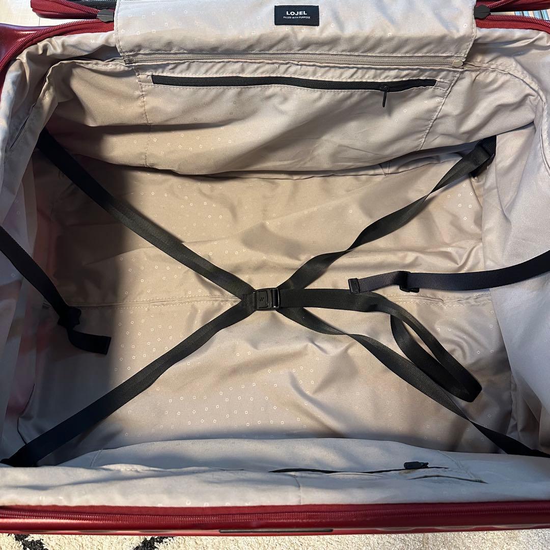 LOJEL キャリーケース burgundy 赤 Lサイズ 120L - メルカリ