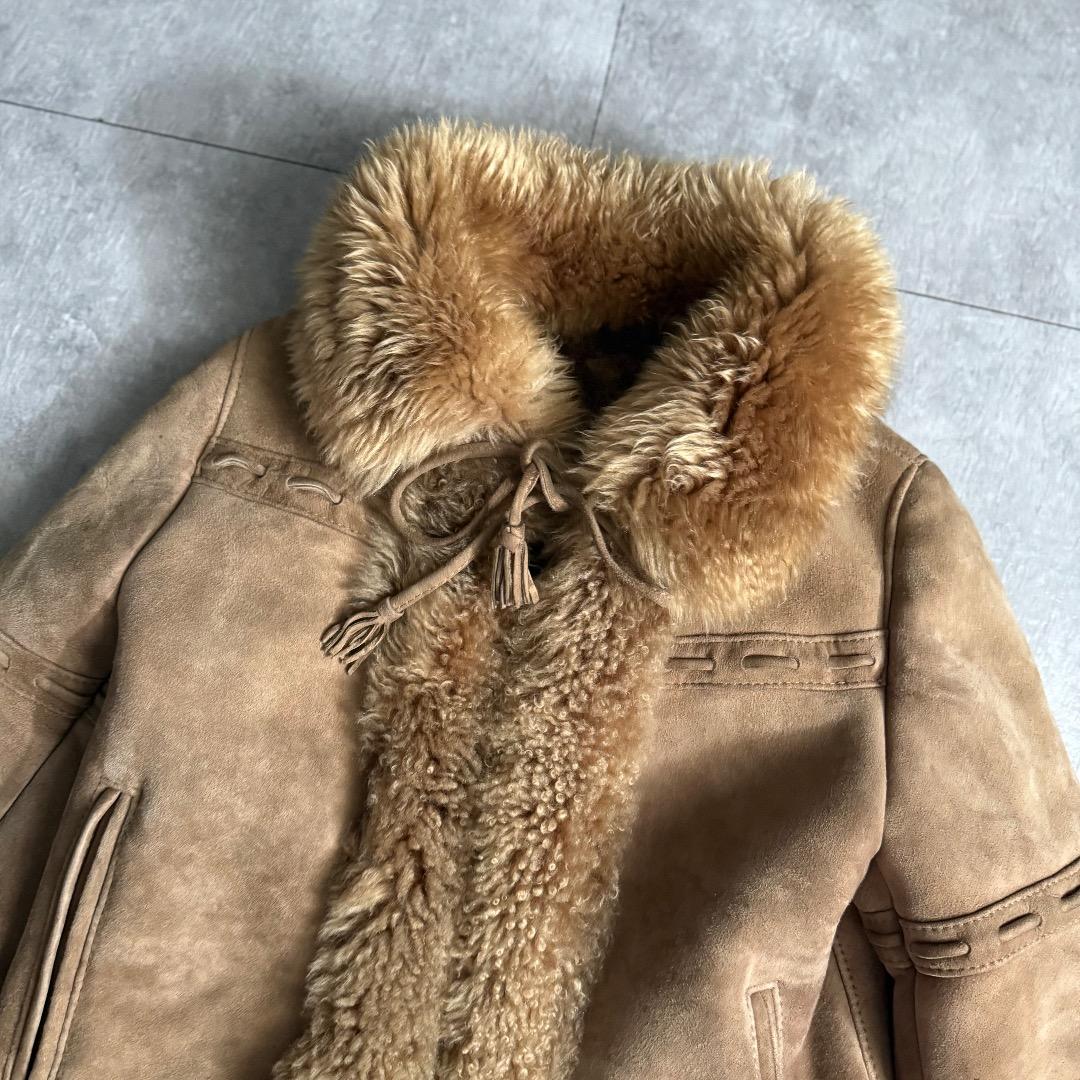 ADARムートンコート裏ファー短丈平成ギャル00sグランジy2k - メルカリ