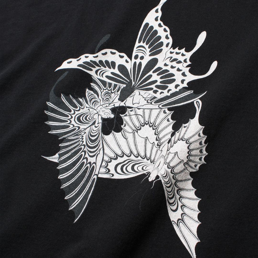 GAKKIN BUDSPOOL 白二蝶 L/S TEE ガッキン ロンT 舐達麻 - メルカリ