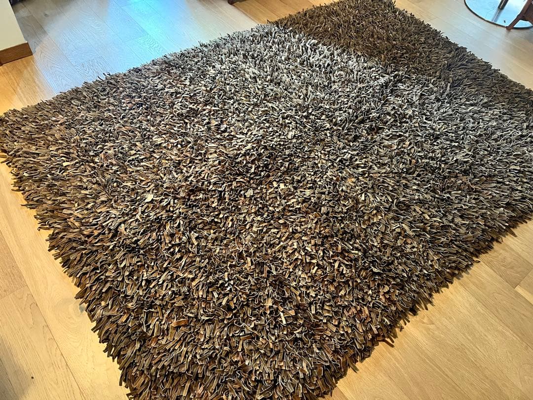 ACTUS スウェードラグ　シャギーラグ　200x135サイズ ACTUS スウェードラグ シャギーラグ 200x135サイズ ACTUS スウェード