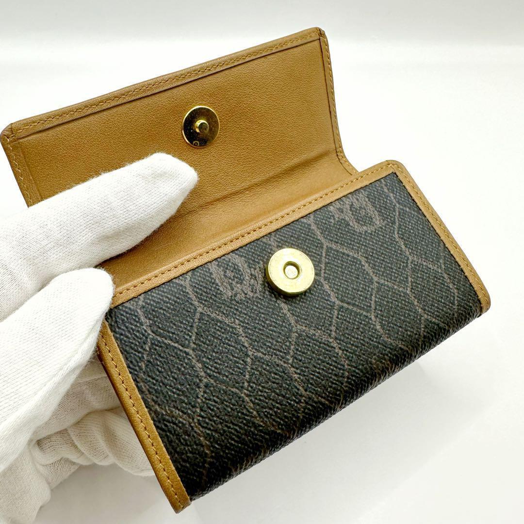 ‼️専用‼️✴️美品✴️ クリスチャンディオール ハニカム柄 6連 キーケース PVC