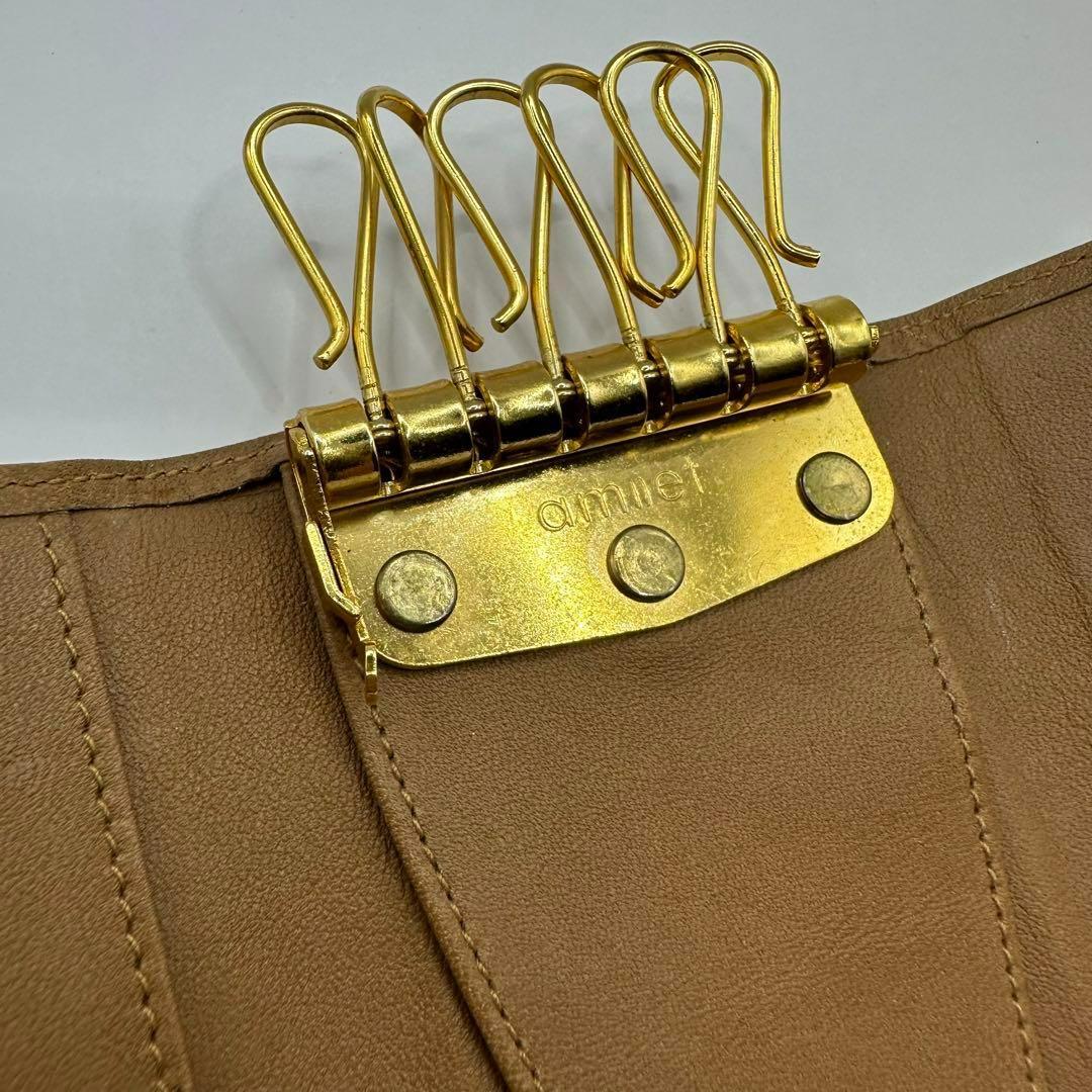 ‼️専用‼️✴️美品✴️ クリスチャンディオール ハニカム柄 6連 キーケース PVC