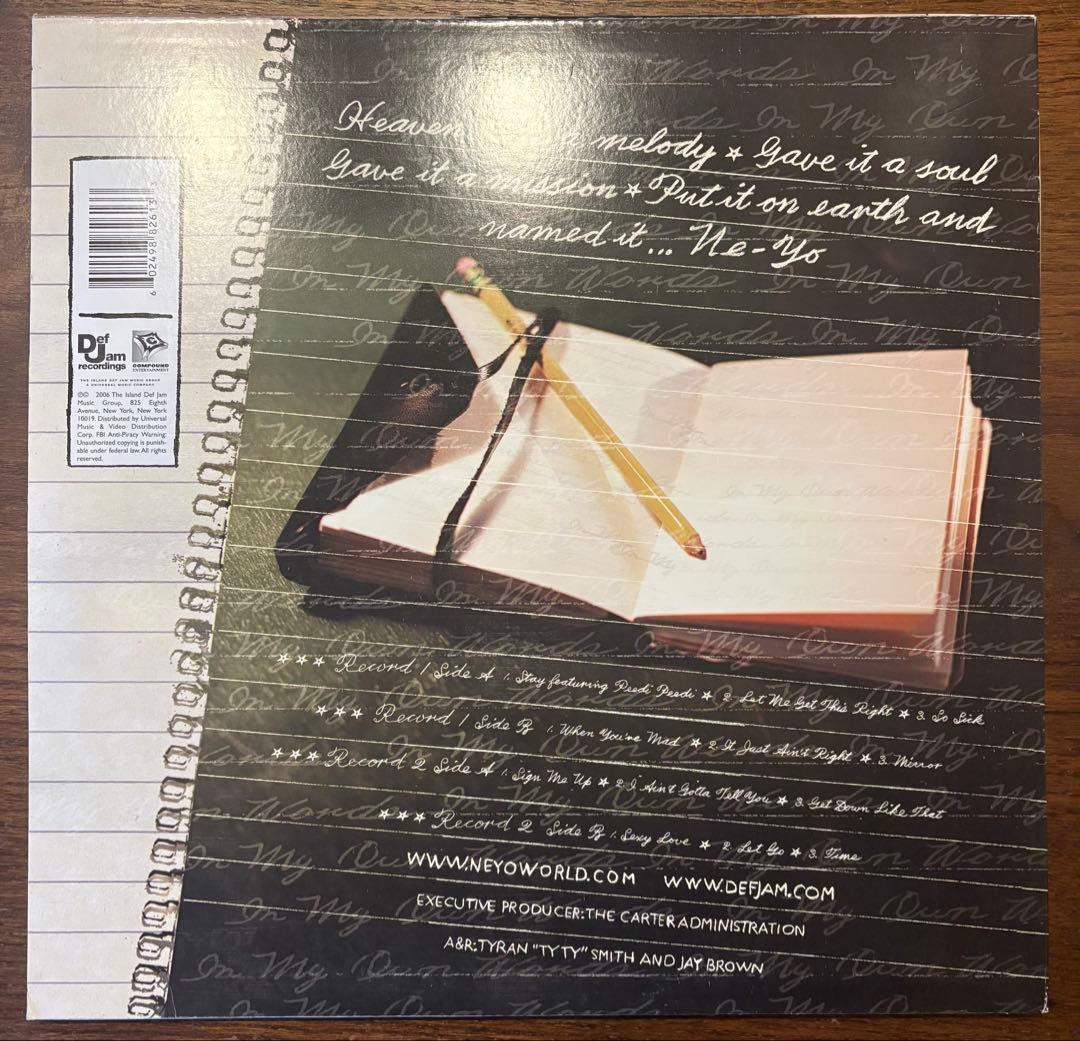 Ne-Yo / In My Own Words アナログ2LPレコード - メルカリ