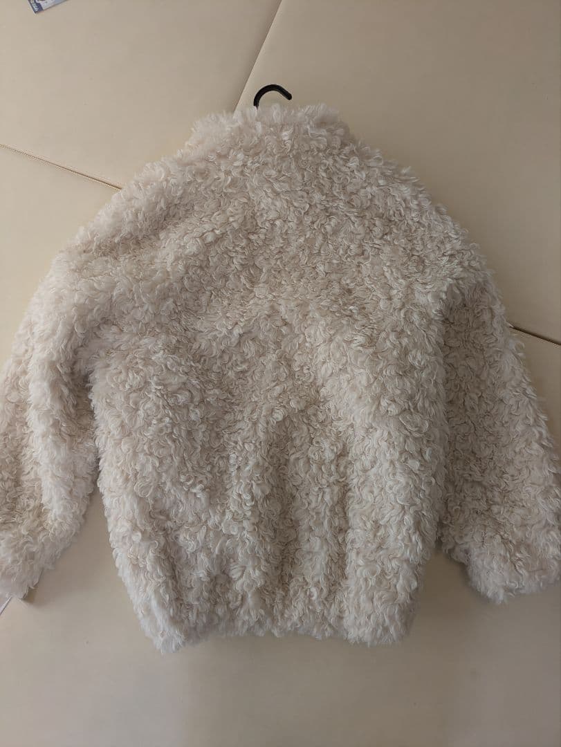 ヤマダヤ Vin スタンドカラーテディベアコート アイボリー - メルカリ