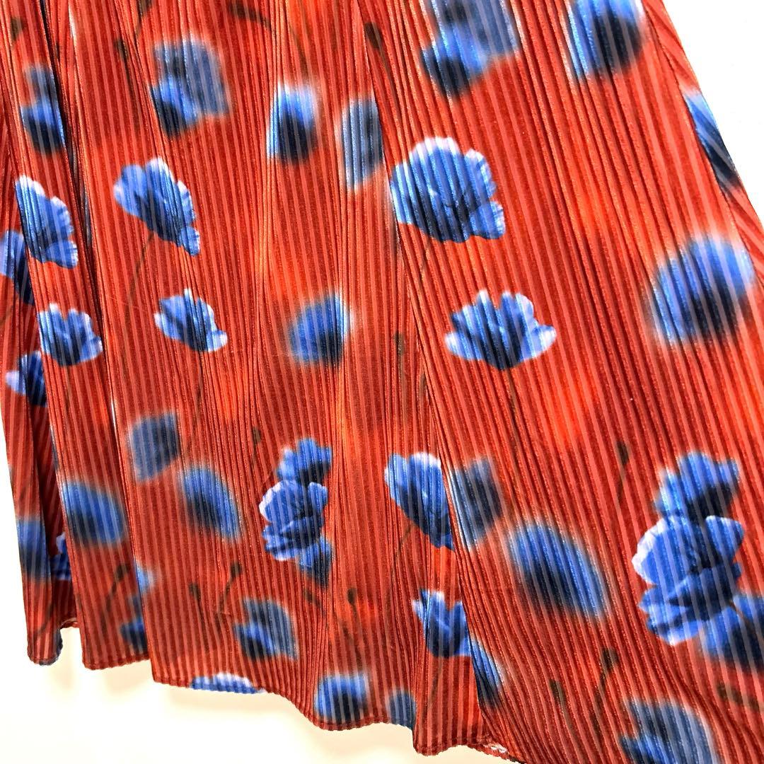 Ameri VINTAGE MILA VELOUR CUT SKIRT M