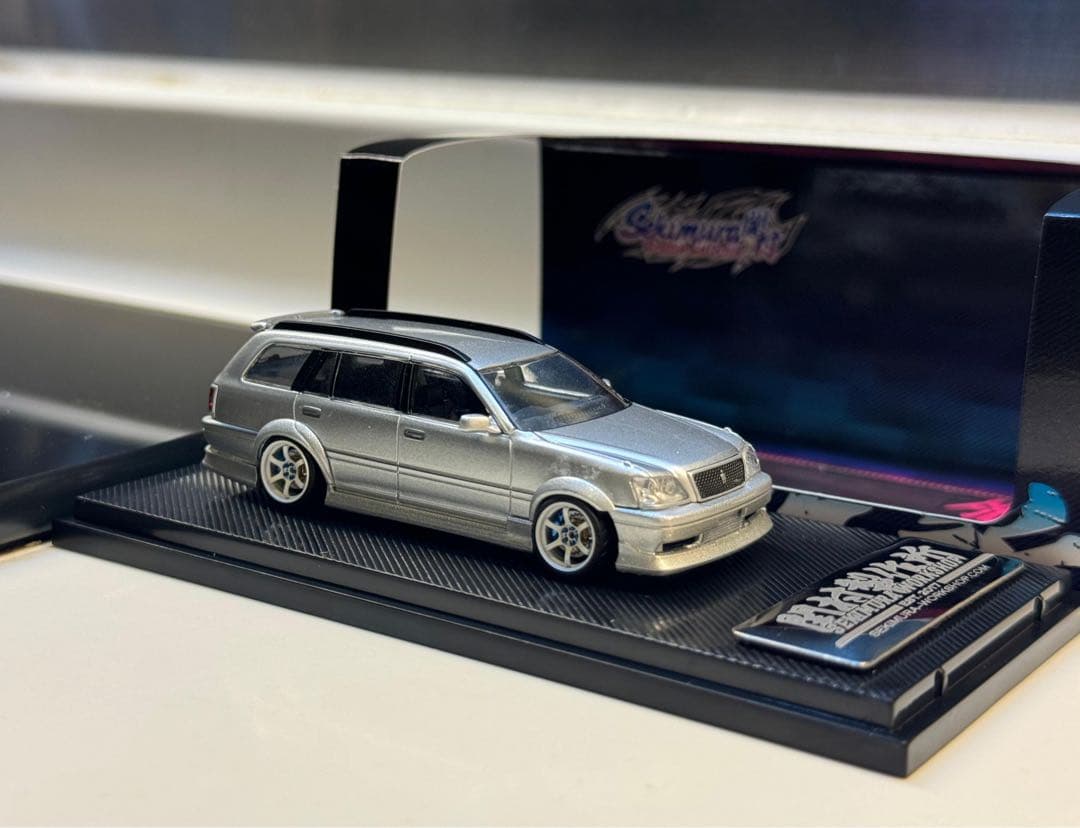 1/64 改 トヨタCrown JZS171 ATHLETE 風 57DR関村 - メルカリ