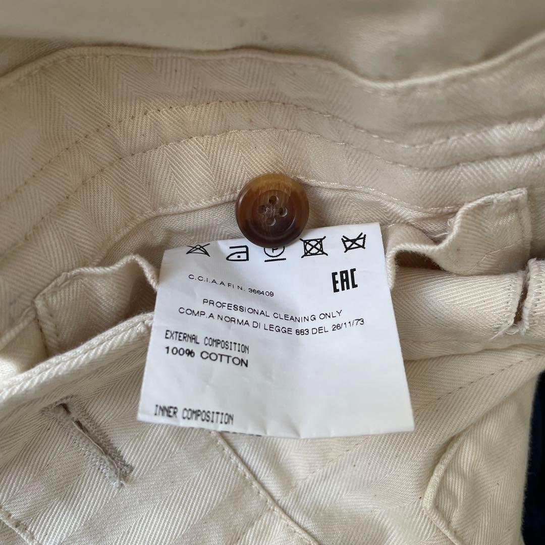 RR/アールアール サファリジャケット コットン 46 エクリュ - メルカリ