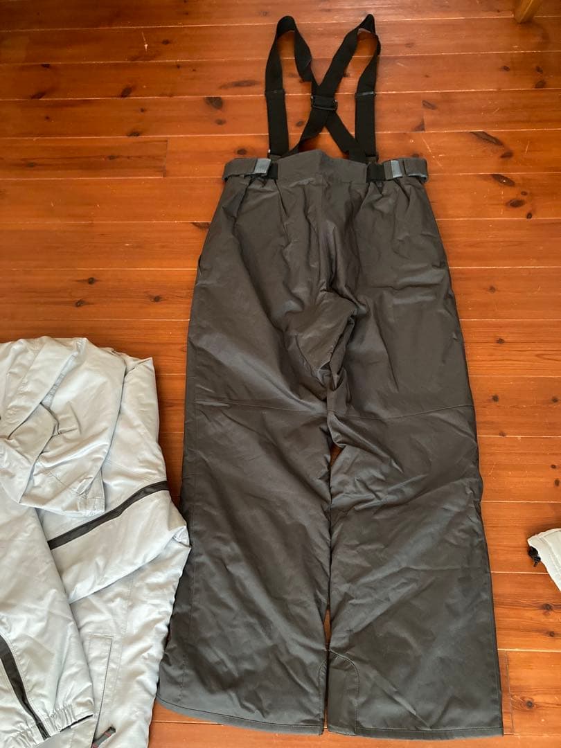 PHENIX（エレッセの手袋おまけ） 男性用Lサイズ 白×ダークグレー