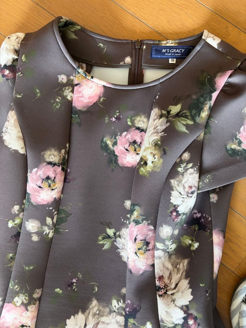 M'S GRACY 半袖ひざ丈ワンピース 38 - メルカリ