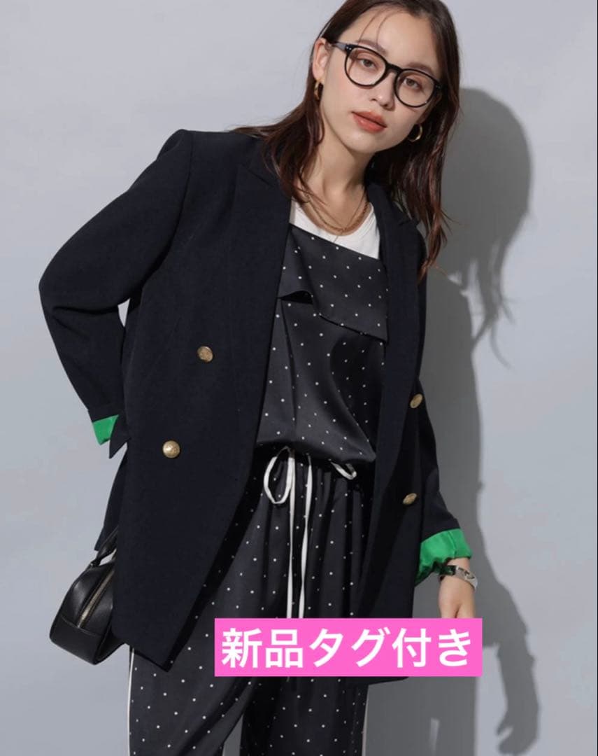 アルページュストーリーオリジナル ダブルボタンテーラードジャケット