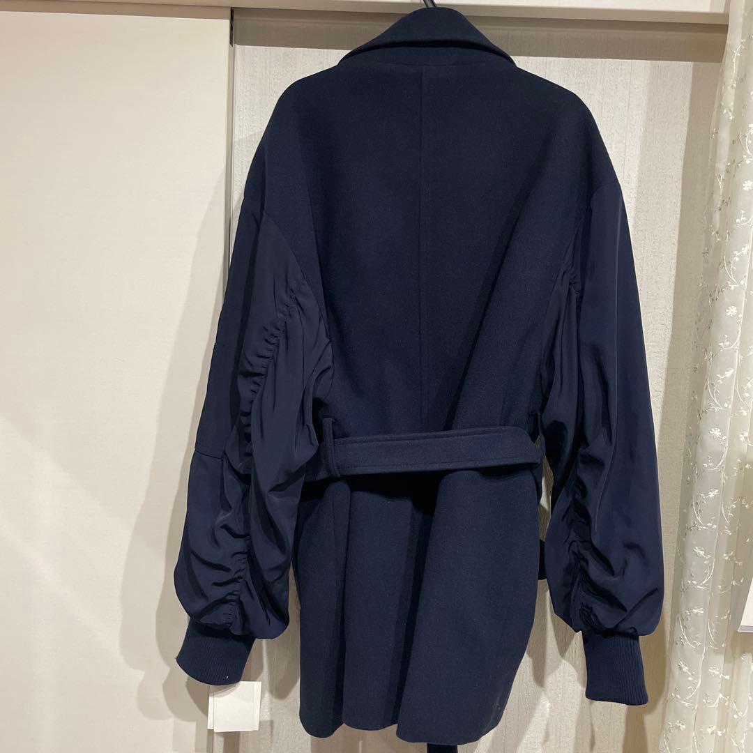 お値下げ⭐︎未使用⭐︎ ヤマダヤ 2way MA-1風 異素材コート - メルカリ