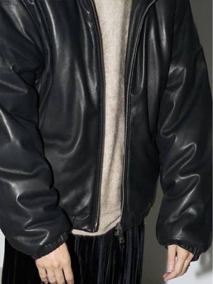 24AW YOKE SHEEP LEATHER PUFFER BLOUSON - メルカリ