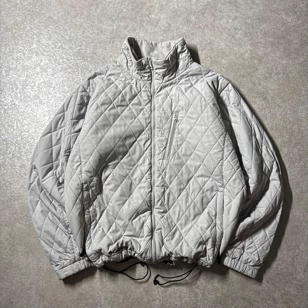 columbia diamond stitch puffer jacket - メルカリ
