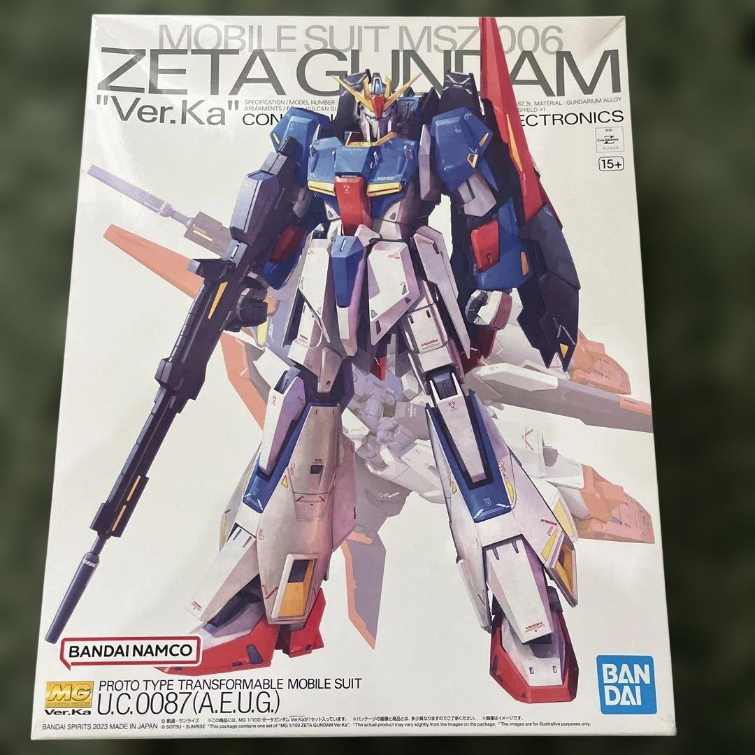 新品】Ver.Ka ガンプラ MG マスターグレード Zガンダム - メルカリ