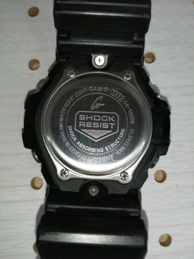カシオ G-shock GN-1000B 洗浄済み 美品 ガルフマスター - メルカリ