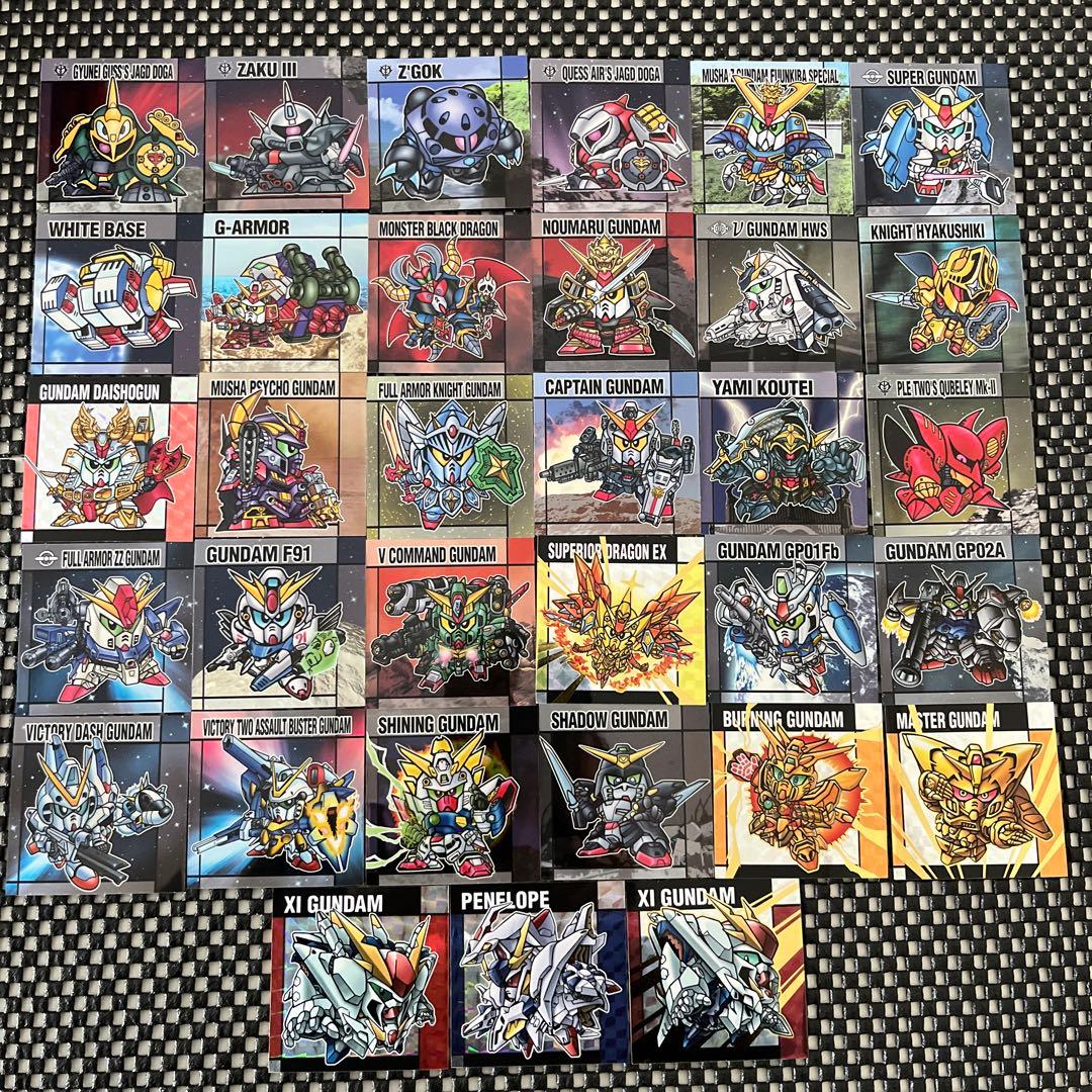 元祖SDガンダムスナック2 フルコンプ 全33枚 - メルカリ