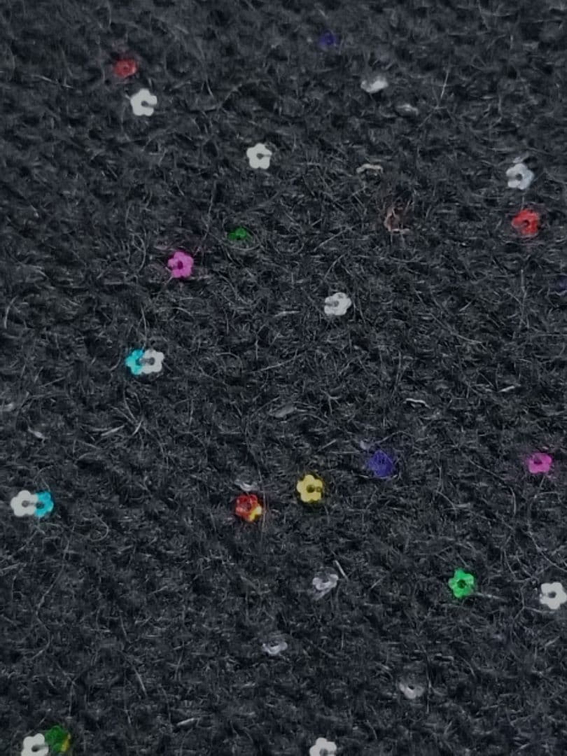 SLOBE IENAスローブイエナ今季大人気完売フラワースパンコールニット