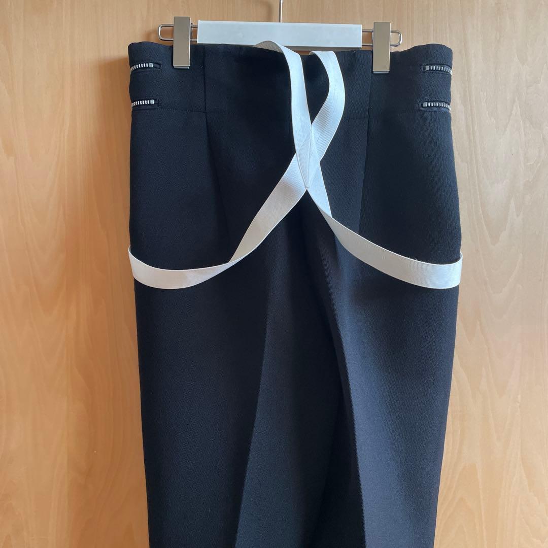 fumika uchida サスペンダーパンツ36 フミカウチダ 黒 - メルカリ