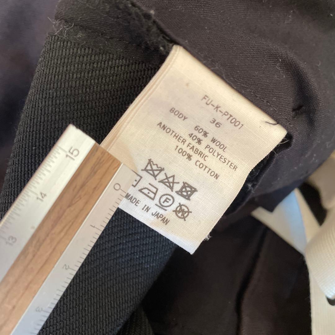 fumika uchida サスペンダーパンツ36 フミカウチダ 黒 - メルカリ