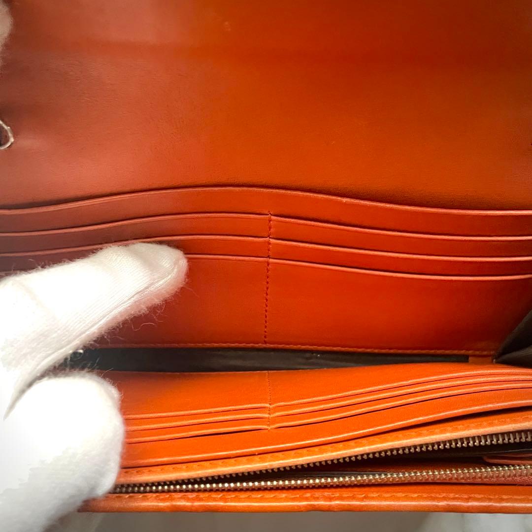 GUCCI グッチ グッチシマ GGメタルロゴプレート 長財布 美品0118-④