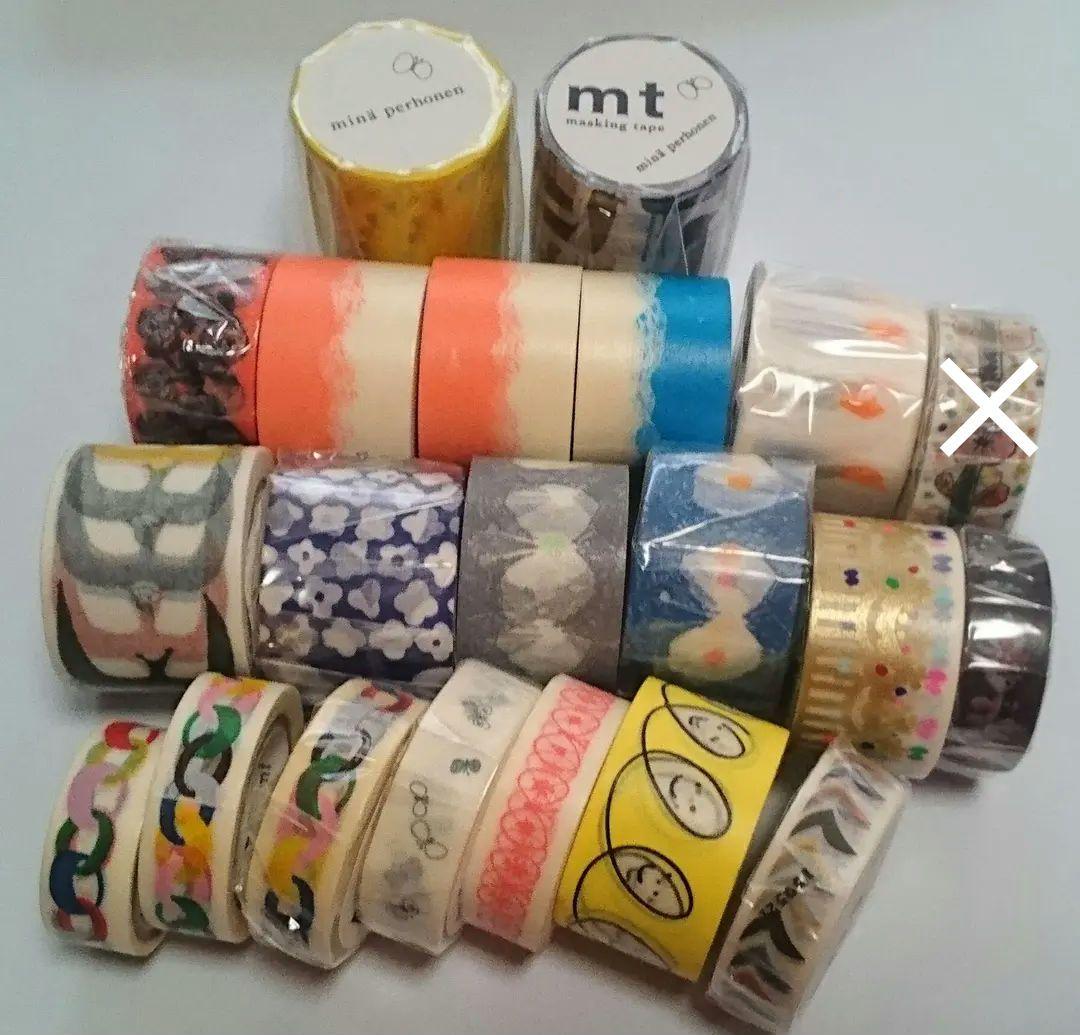 mt☆ミナペルホネン マスキングテープ まとめ売り 廃盤レア 太幅広
