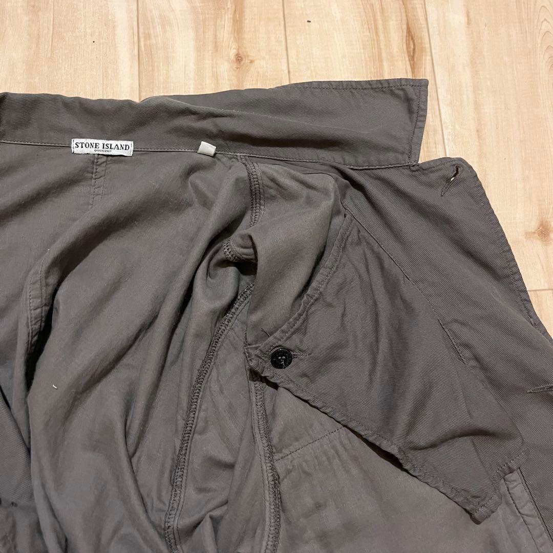 激レア！2007SS STONE “MILITARY”オーバーシャツ