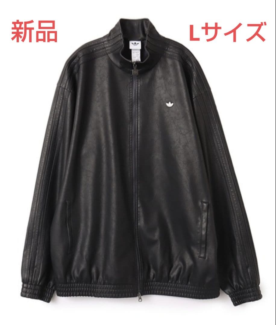 adidas プレザーファイヤーバードオーバーサイズトラックトップ L adidas PLEATHER FIREBIRD OVERSIZED TRACKTOP ユーティリティブラック