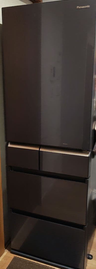 426L Panasonic 冷蔵庫 NR-E438TG-B 説明書付き - メルカリ