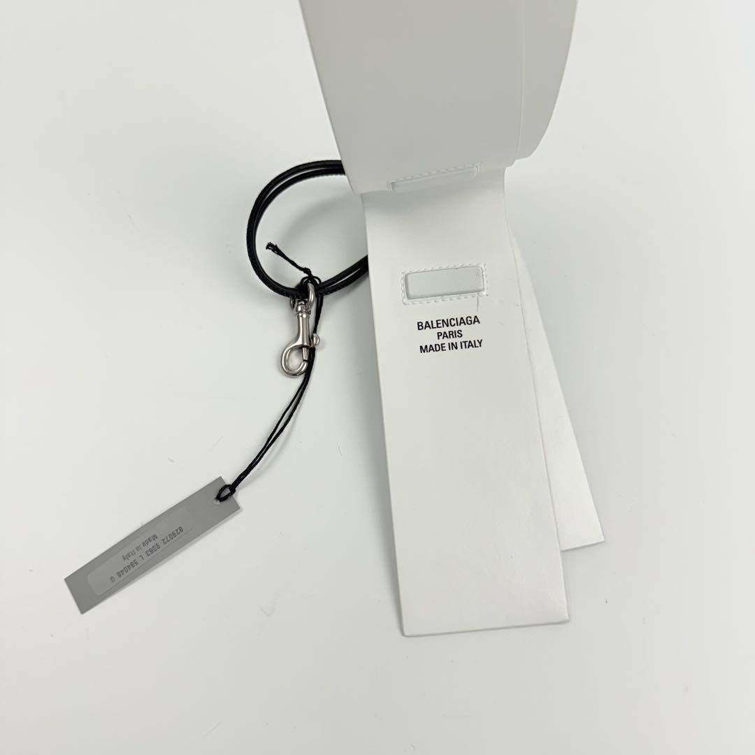 新品未使用】BALENCIAGA バレンシアガ チャーム キーリング バゲージ