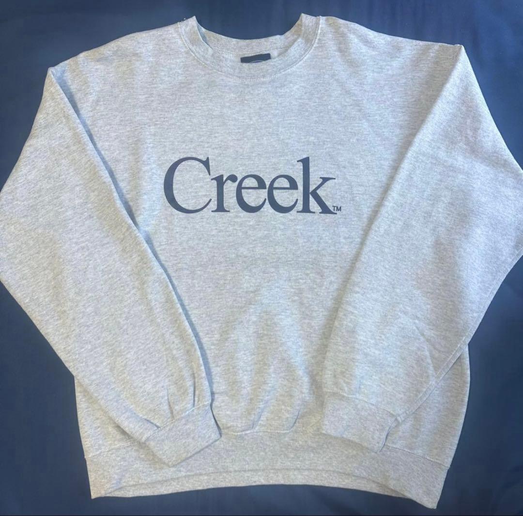 Creek グレー クルーネック トレーナー mxp N/ ニュートラルワークス NEUTRALWORKS トレーナー メンズ